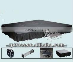 Folding Cheap Portable Acrylic Platform Stage