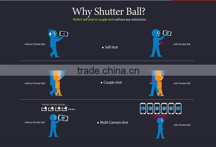 colorful smartphone portable bluetooth Shutter Ball