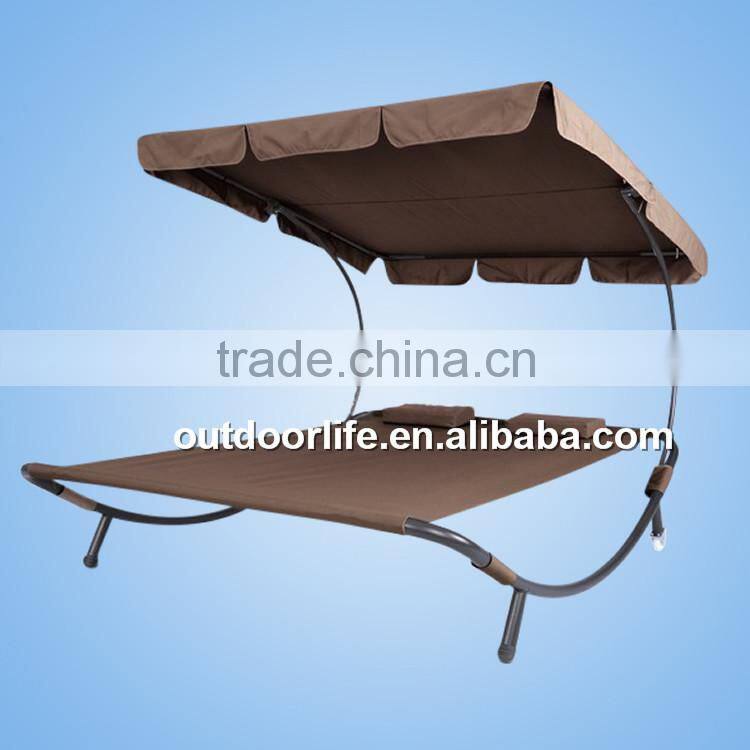 High quality outdoor adult day bed with wheel