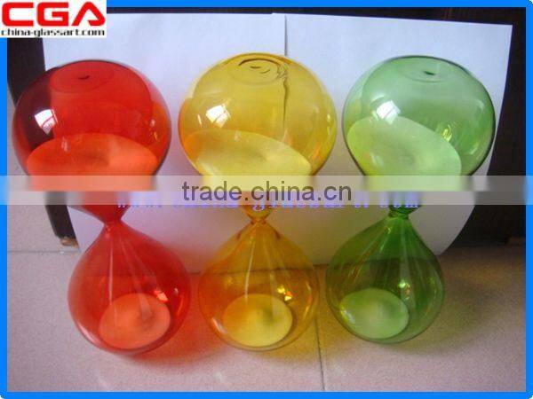 Fancy hourglass Sand Timer - art glassware sandglass