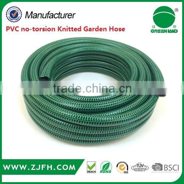 PVC Textile Braided hose knitting hose Garden Water Hose for supermarket