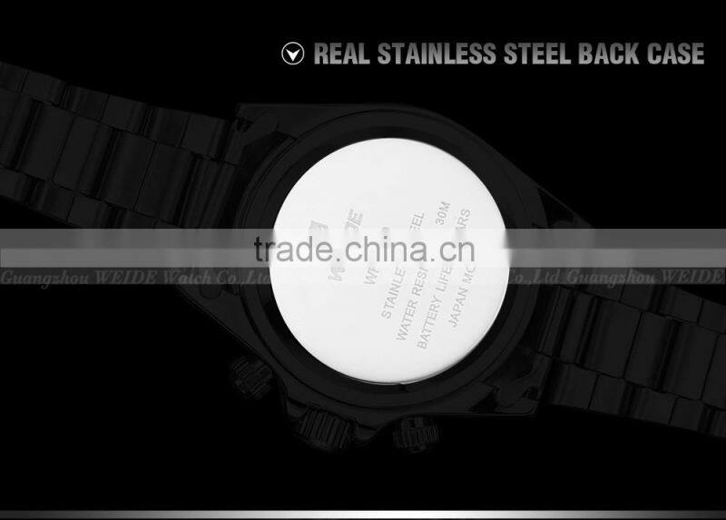 Male Smart Brand watch Water Resistant wristwatch Full stainless Steel Watches Quartz Movement Diver watch case