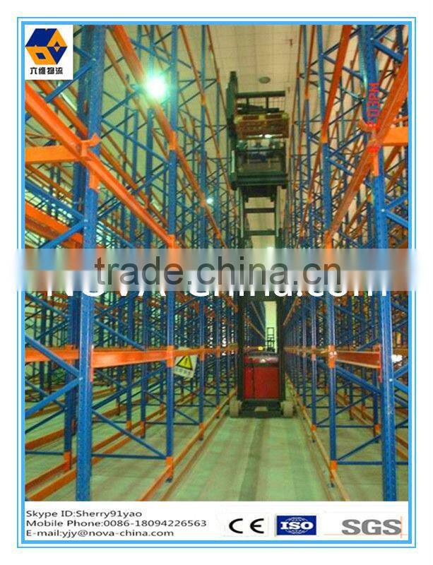 Heavy Duty Customized Very Narrow Aisle(VNA) Pallet Racking