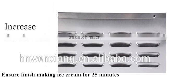 CE approved big cooling cylinder hard ice cream making machine