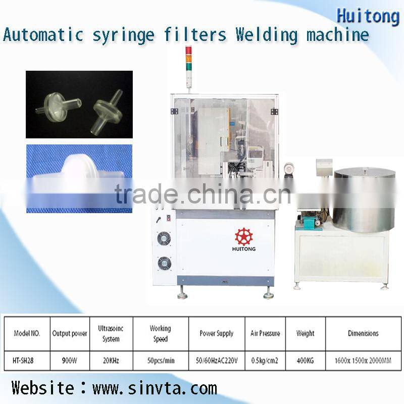 automatic syringe filters Welding machine