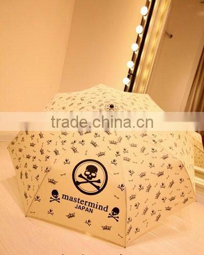 3 folding art design custom print umbrella