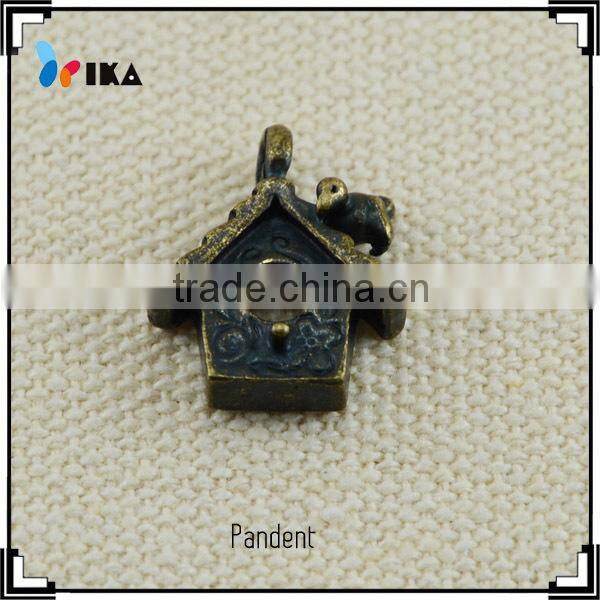 Bird House Antique Pendant for Underwear