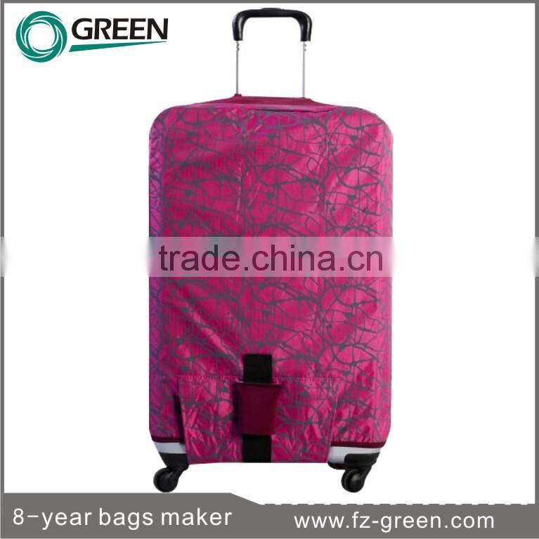2015 Round spandex luggage cover for travel bag