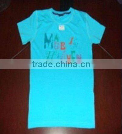 High Quality Cotton Printed Men's White T-Shirt