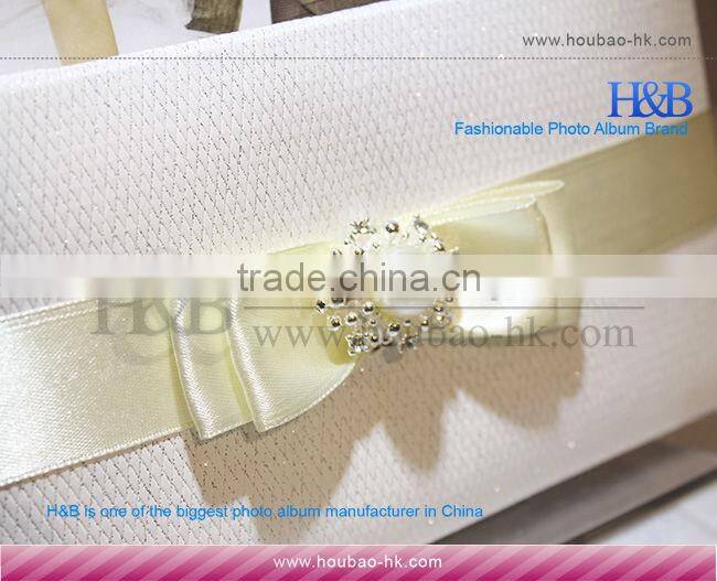 H&B wholesales 8*12,12*18 leather photo album set