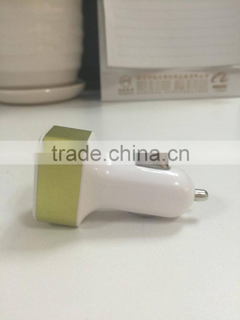 High quality 4.1a multi socket usb car charger