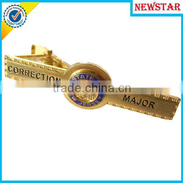 fashion gold tie bar