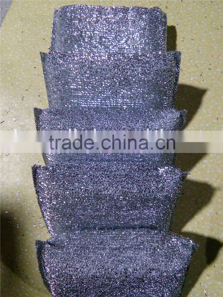 soft water cloth scrubber pad/sponge scouring pads/dish washing pads with factory price