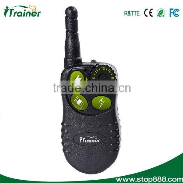 Newest Hot Sale 550 meter rechargeable And Waterproof Shock Vibra Remote Control LCD Electric Pet Dog