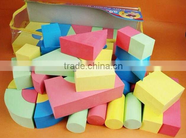 plastic large building blocks toy