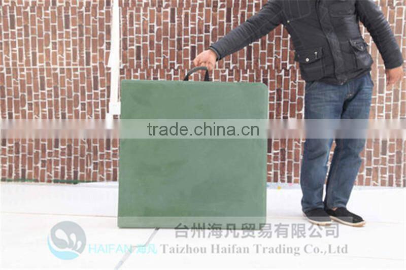 durable 152cm green plastic folding army dining table and chair/high quality plastic dining table for army