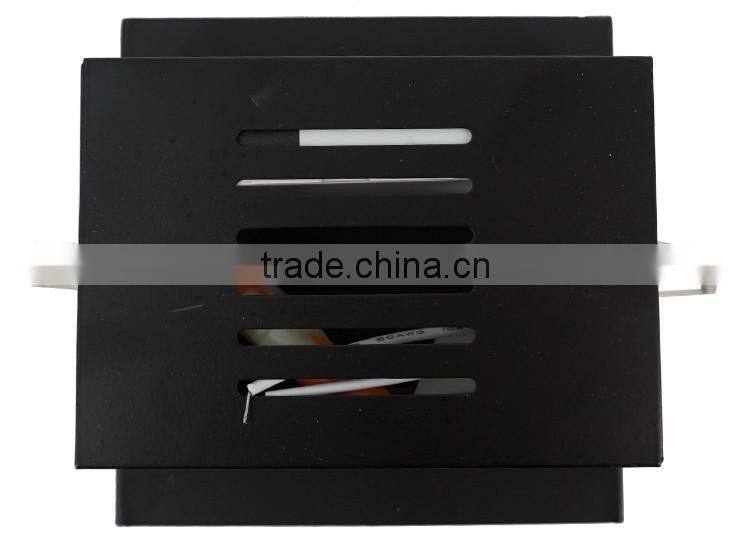 new design professional dimbal square 12w 15w cob led grille downlight