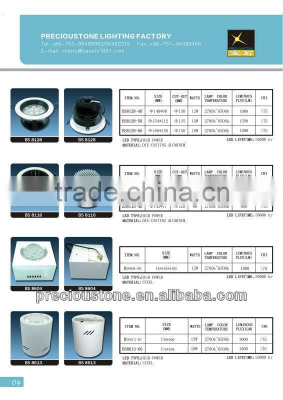 POWER LEDS spotlighting aluminum 24W