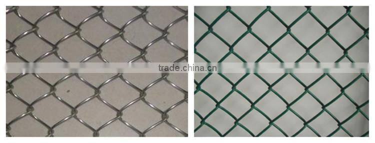 pvc coated galvanized chain link fence garden fence