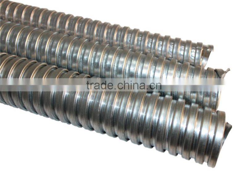 Wave shape stainless steel corrugated flexible metal conduit hose