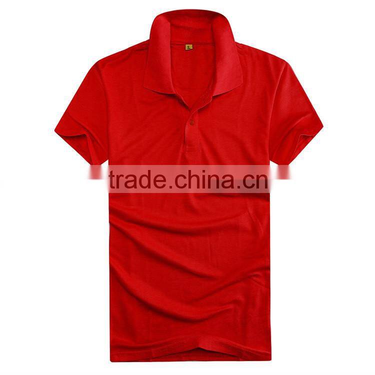 2016 new summer cotton shirt collar short sleeve pique polo t shirt men's fashion plain casual polo shirts