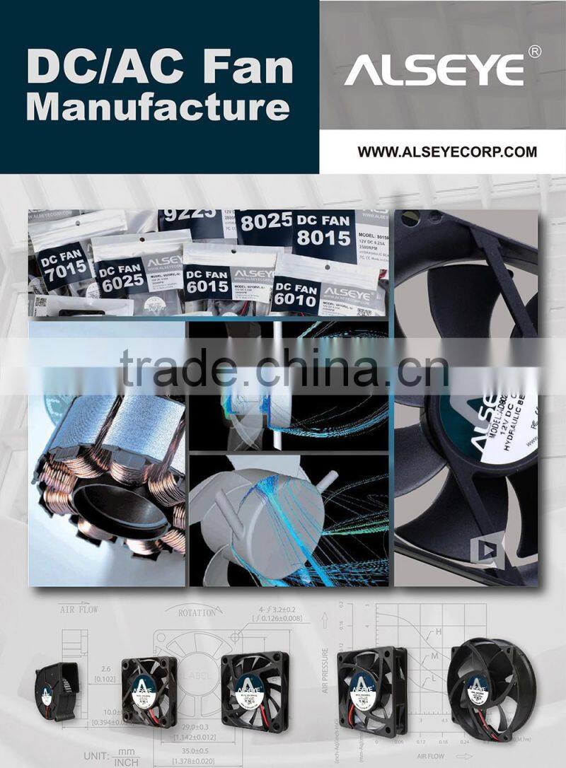 Alseye 4010-1 Axial Series(40x40x10mm) dc axial case fan 24v