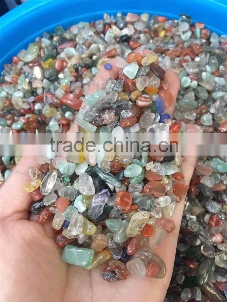 Natural Multiple Crystal Tumbled Stone Gravel