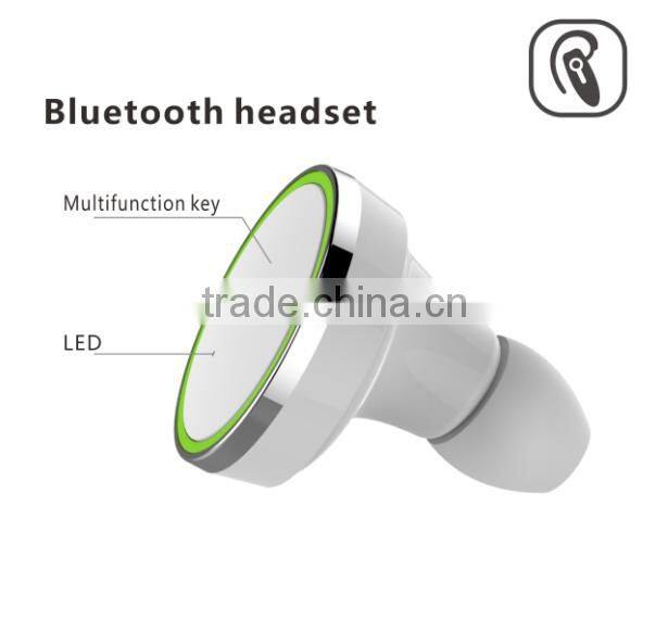 Rapid USB Car Charger Portable Designed with bluetooth headset for smart phones