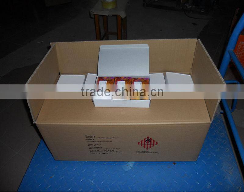 candle match in colorful printed box