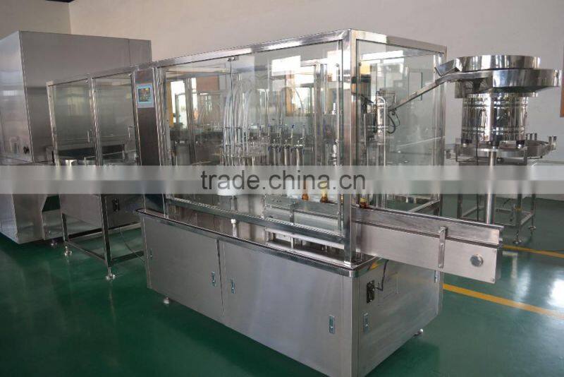 Automatic pharmaceutical syrup capping machine