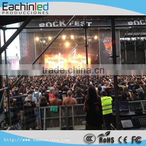 full color P10 outdoor led video jumbo led display die cast aluminum cabinet 640*640 mm