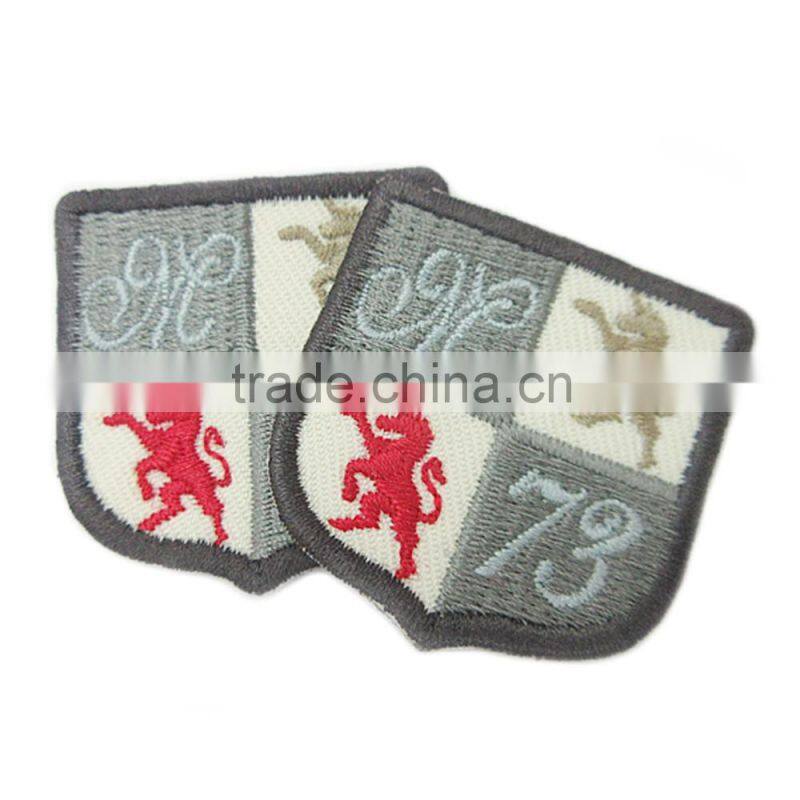 Adhesive Garment Accessory Custom Name Embroidered Patch