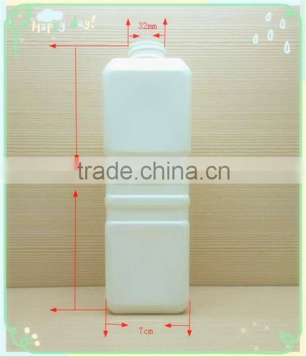 120ml 4oz 1000ml 32oz green clear square flat plastic bottles cosmetic container