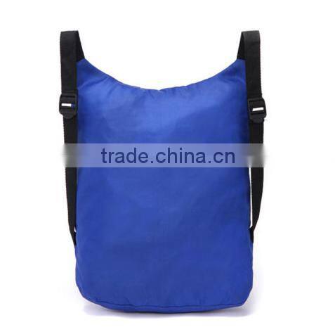 2016 Shopping Bags Unisex Drawstring Backpack Travel Sports Satchel Folding Totes Bag