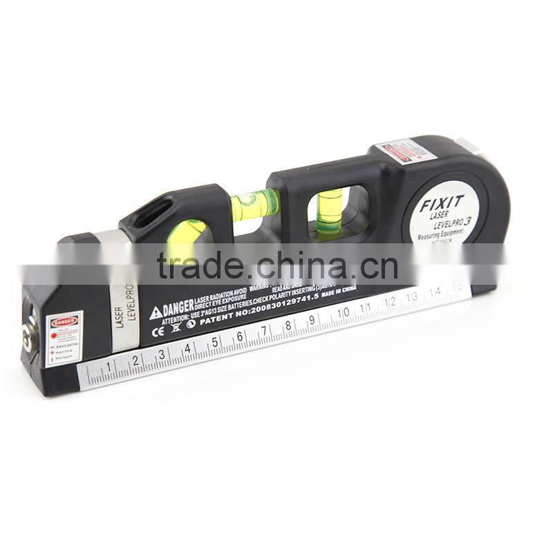 green cheap laser level With measuring tape