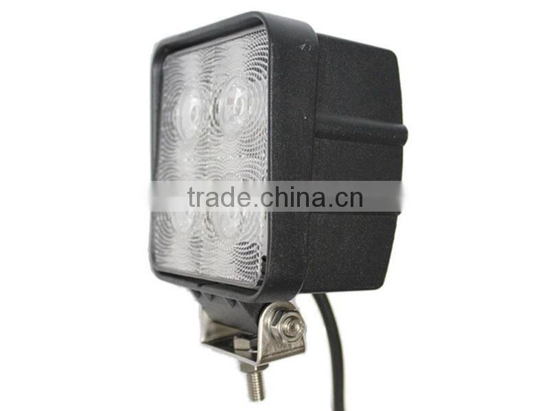 100% Waterproof 40w heavy truck fog light 4.3inch Square Led work light With Ip67 certificated