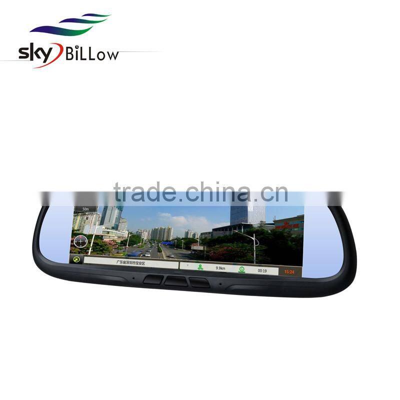 Rear view car camera recorder with gps navigations 8.2 inch rear view mirror type