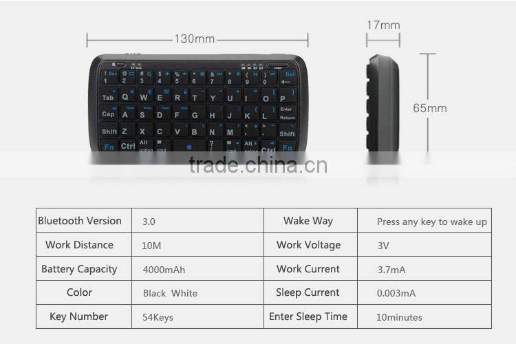 Alibaba smart mini portable rechargeable 5000 mAh mobile power bank and bluetooth keyboard combo for smartphone/iphone se/6s