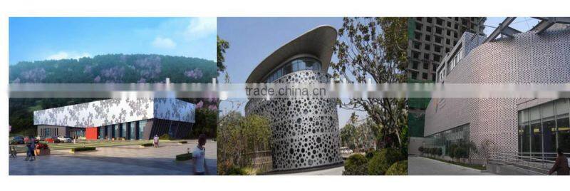 Rich punch pattern ceiling decorated aluminium panel