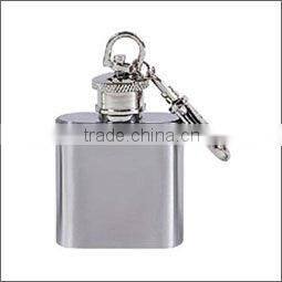 totally skin-wrapped series1OZmini stainless steel hip flask