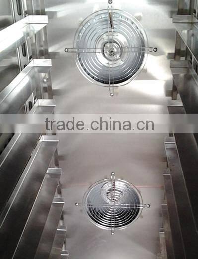 2016 10 trays big capacity Commercial Baguette gas oven convection oven with steam function