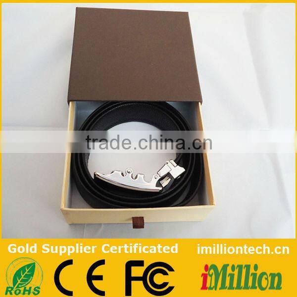 real leather belt usb stick 2013 new patent usb