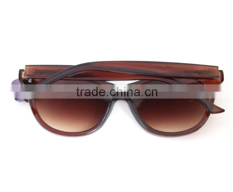 2015 made in china wholesale Plastic flower Fashion sunglasses