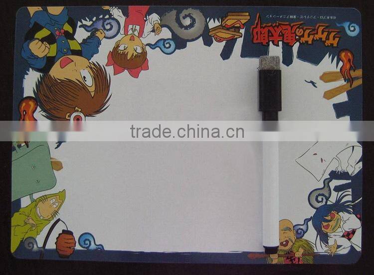 writable fridge magnet,memo fridge magnet with pen