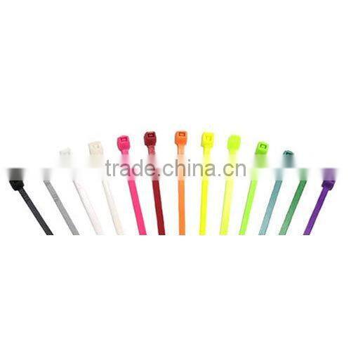 suply plastic cable tie with paper card 3.6*200(ISO9001 ROHS)