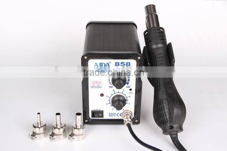 AIDA858 220V SMD Rework Solder Station Hot Air Blower Heat Gun of AIDA858