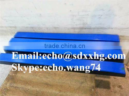 UHMWPE Plastic Rubber Conveyor Impact Bar/conveyor belt impact bar/uhmwpe conveyor impact bed bar