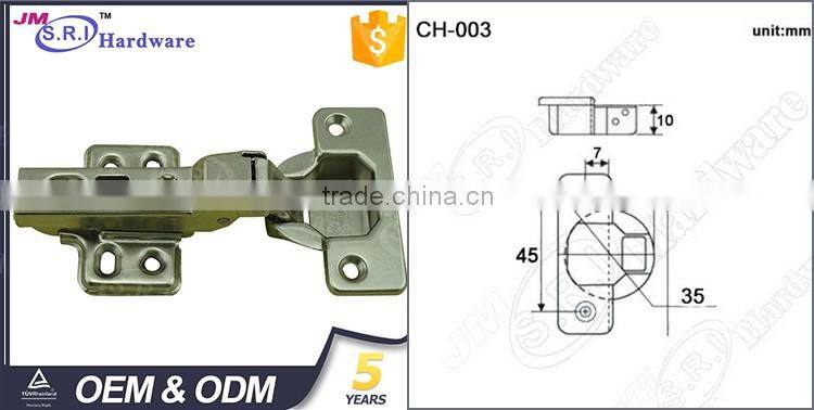 China supplier shoe 35 cup diameter iron cabinet hinge