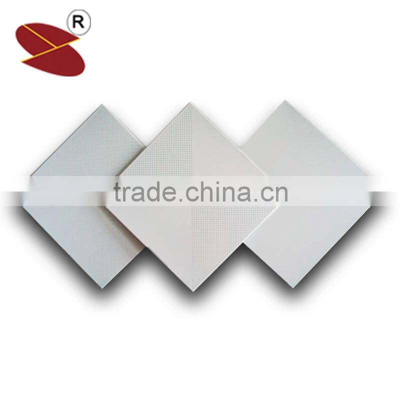 Special Indoor Ceiling Design in cheap ceiling material of timber strip ceiling