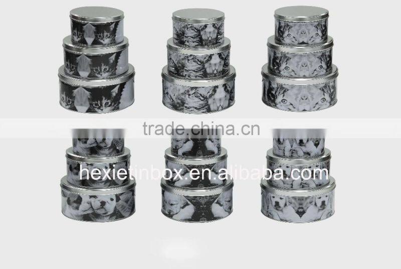 Colorful New Design Candy Tin Box With Low Price